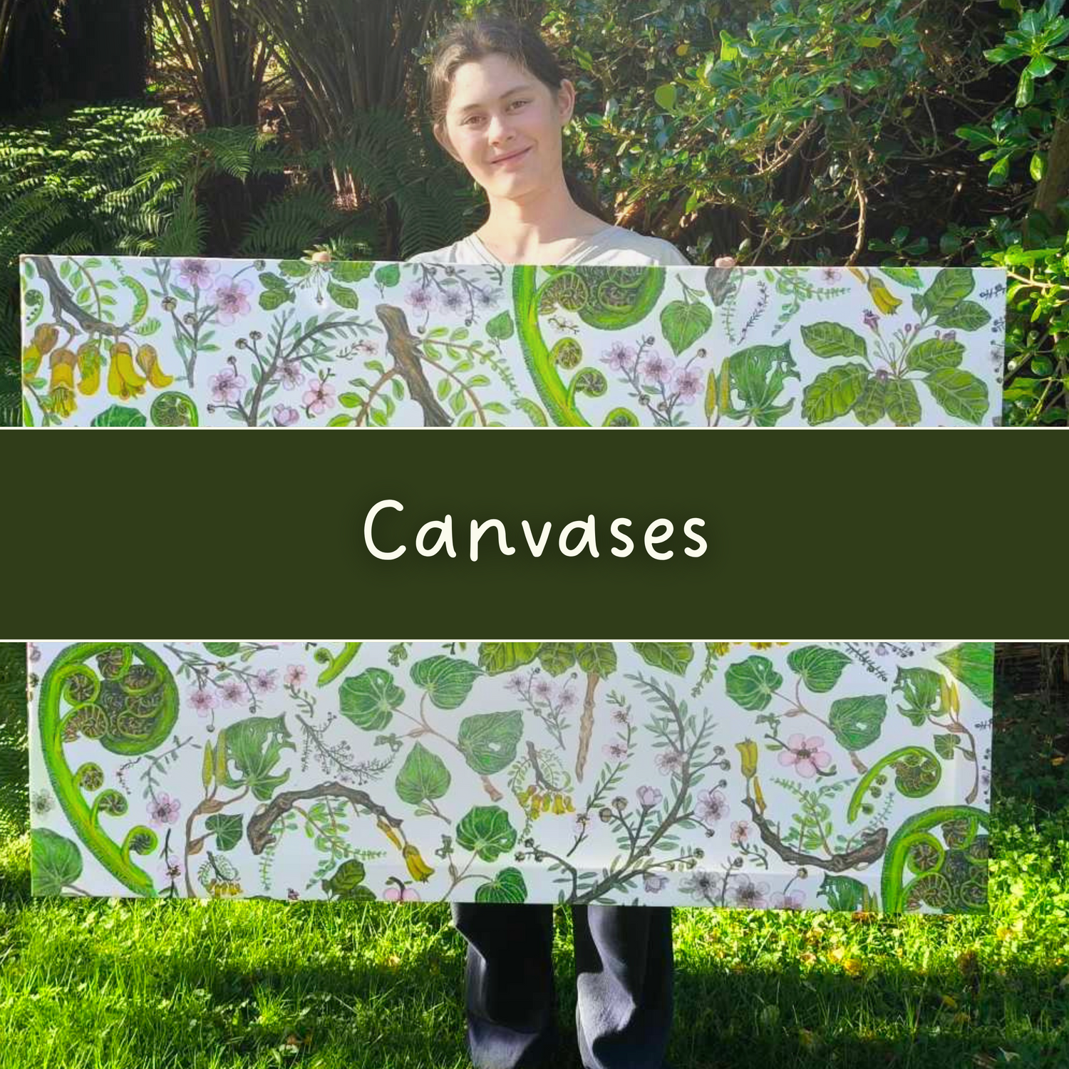 NZ Flora Canvases